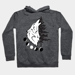 Wolf Howling Hoodie